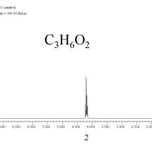 spektrum 1 - C3H6O2